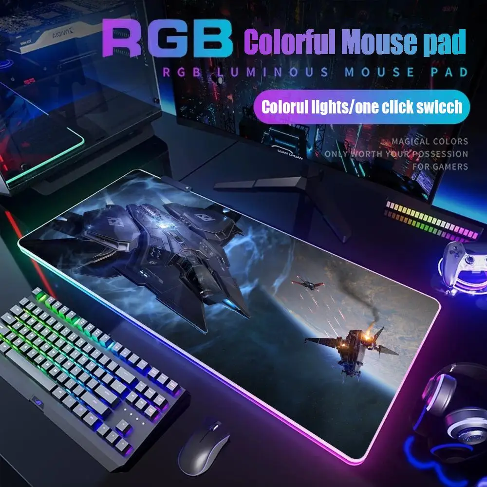 star citizen Mouse Pad Gamer Rgb Desk Mat Back Light Led Mousepad Setup Gaming Accessories Deskmat Big Mousepepad Backlight
star citizen Mouse Pad Gamer Rgb Desk Mat Back Light Led Mousepad Setup Gaming Accessories Deskmat Big Mousepepad Backlight