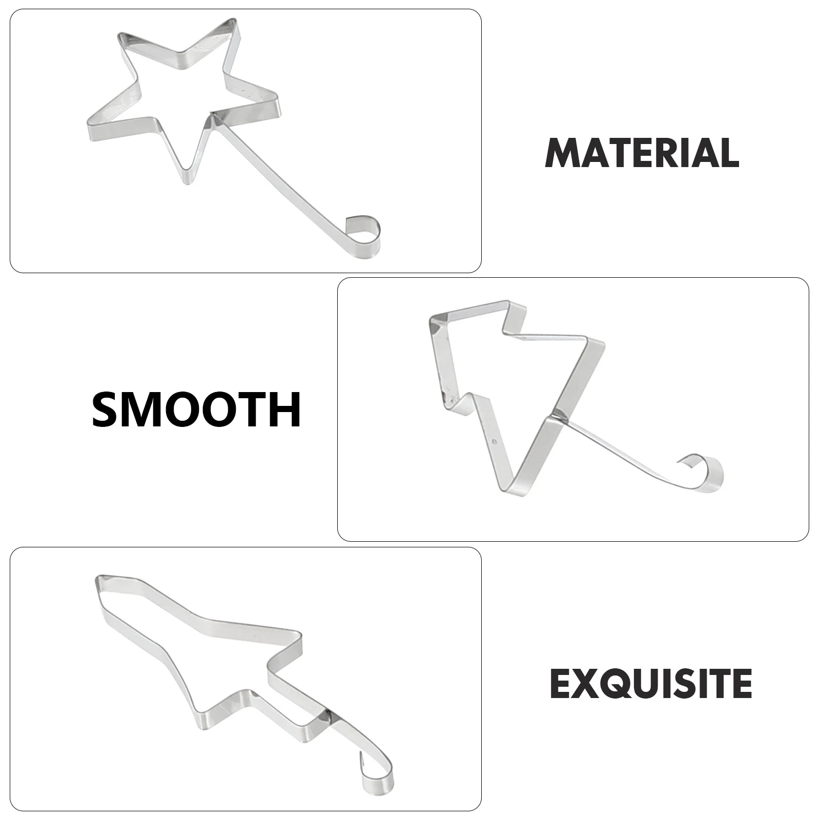 High Quality Stainless Steel Cookie Molds Biscuit Cutters Easy To Clean Diy Baking Molds For Delicious Cookies Making
High Quality Stainless Steel Cookie Molds Biscuit Cutters Easy To Clean Diy Baking Molds For Delicious Cookies Making