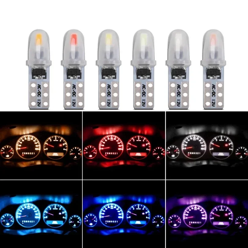 5/10PCS T5 Led Bulb W3W W1.2W Car Interior Light Indicator Dashboard Gauge Instrument Wedge Lamp Auto Signal Light 12V White Red
5/10PCS T5 Led Bulb W3W W1.2W Car Interior Light Indicator Dashboard Gauge Instrument Wedge Lamp Auto Signal Light 12V White Red