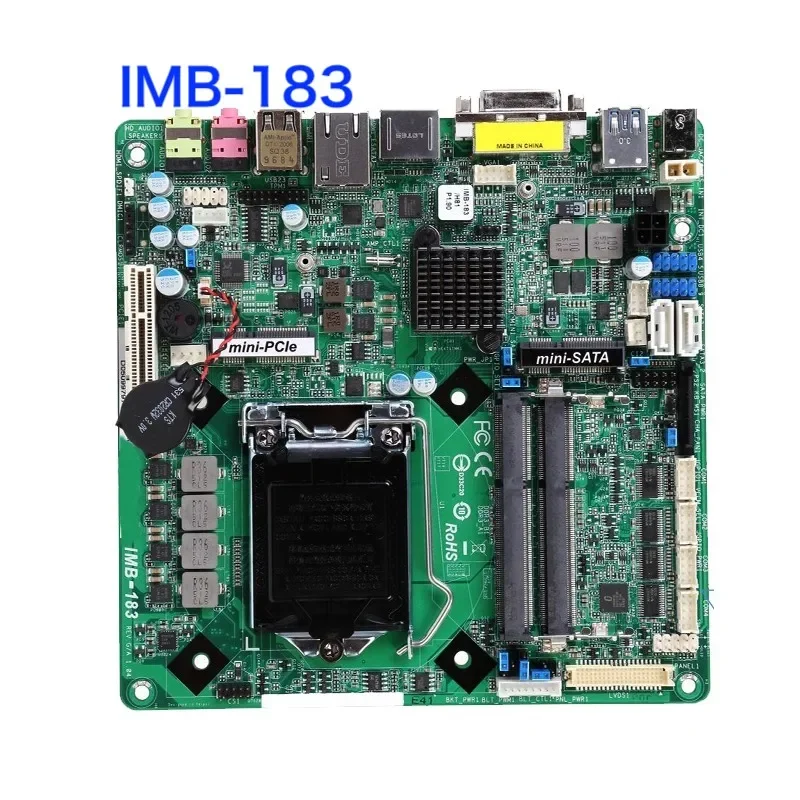 For Asrock IMB-183 Motherboard DDR3 LGA 1150 H81 Mainboard 100% Tested OK Fully Work Free Shipping
For Asrock IMB-183 Motherboard DDR3 LGA 1150 H81 Mainboard 100% Tested OK Fully Work Free Shipping