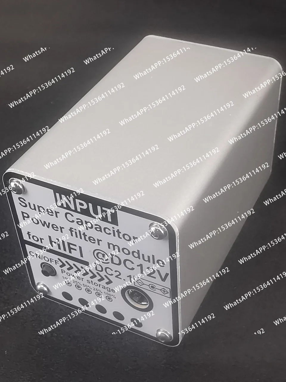 15V 12V 9V 6V Super Capacitor Power Filter DC2.1 Input and Output for Audio Video Equipment
15V 12V 9V 6V Super Capacitor Power Filter DC2.1 Input and Output for Audio Video Equipment