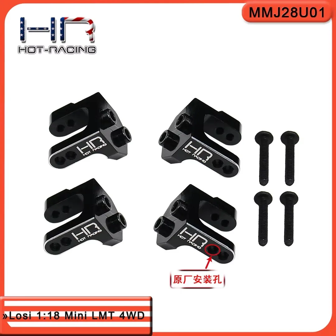 Hot Racing Multi aluminum Upper shock moun for the 1/18th scale Losi Mini LMT vehicles
Hot Racing Multi aluminum Upper shock moun for the 1/18th scale Losi Mini LMT vehicles