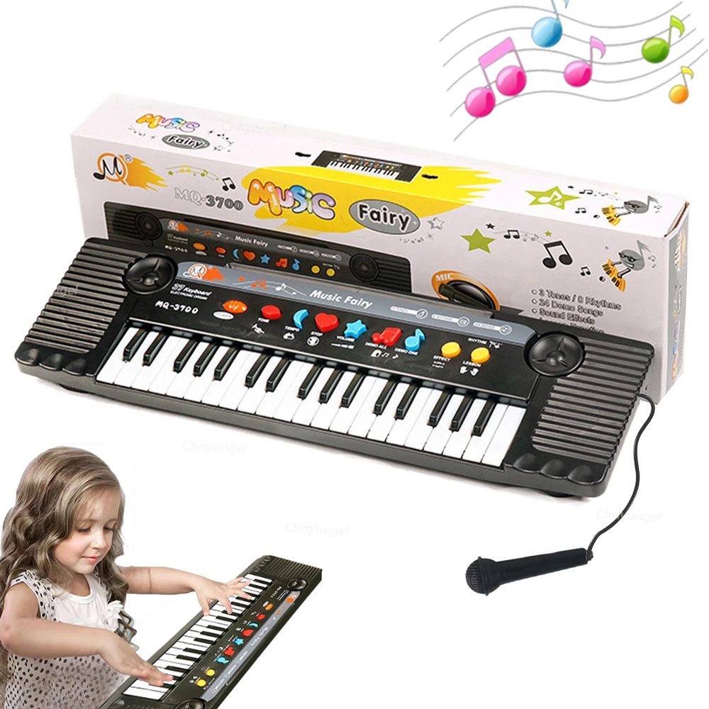Kids Electronic Organ Digital Piano Keyboard with Microphone Portable Musical Instrument Educational Toys for Grils Boys
Kids Electronic Organ Digital Piano Keyboard with Microphone Portable Musical Instrument Educational Toys for Grils Boys