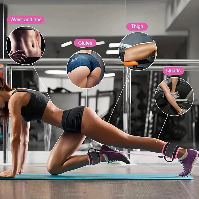 Эспандеры TPE, ремни на щиколотке для тренировки ягодиц ног, домашний тренажерный зал, оборудование для йоги и фитнеса - мужчины женщины (регулируемые)
Эспандеры TPE, ремни на щиколотке для тренировки ягодиц ног, домашний тренажерный зал, оборудование для йоги и фитнеса - мужчины женщины (регулируемые)