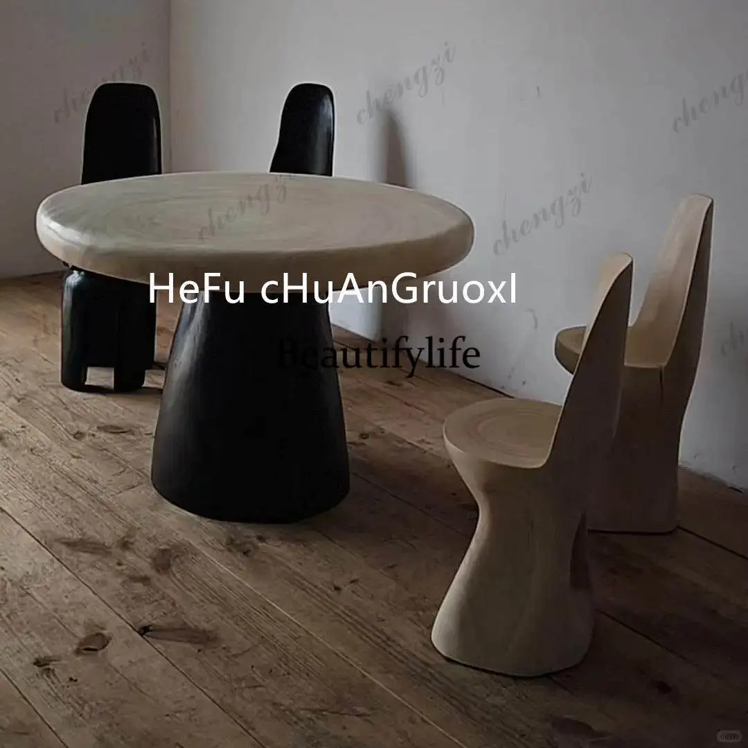 Wabi Sandy Wind Solid Wood Tea Table and Chair Combination Minimalist Modern Reception Area Tea Table Cream Wind
Wabi Sandy Wind Solid Wood Tea Table and Chair Combination Minimalist Modern Reception Area Tea Table Cream Wind