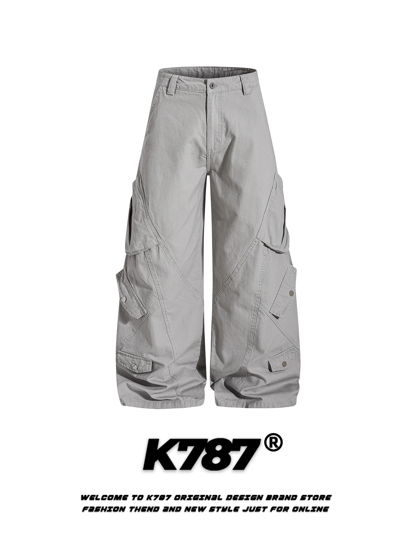 Брюки K787 в американском ретро-стиле, рабочие, с высокой талией, свободного кроя, унисекс, повседневные, прямые штанины
Брюки K787 в американском ретро-стиле, рабочие, с высокой талией, свободного кроя, унисекс, повседневные, прямые штанины