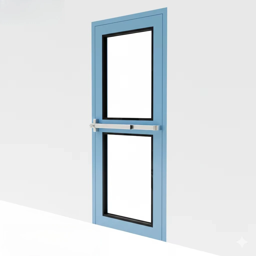 CE ISO certified fire escape door with emergency escape device for modular cleanroom projects
CE ISO certified fire escape door with emergency escape device for modular cleanroom projects