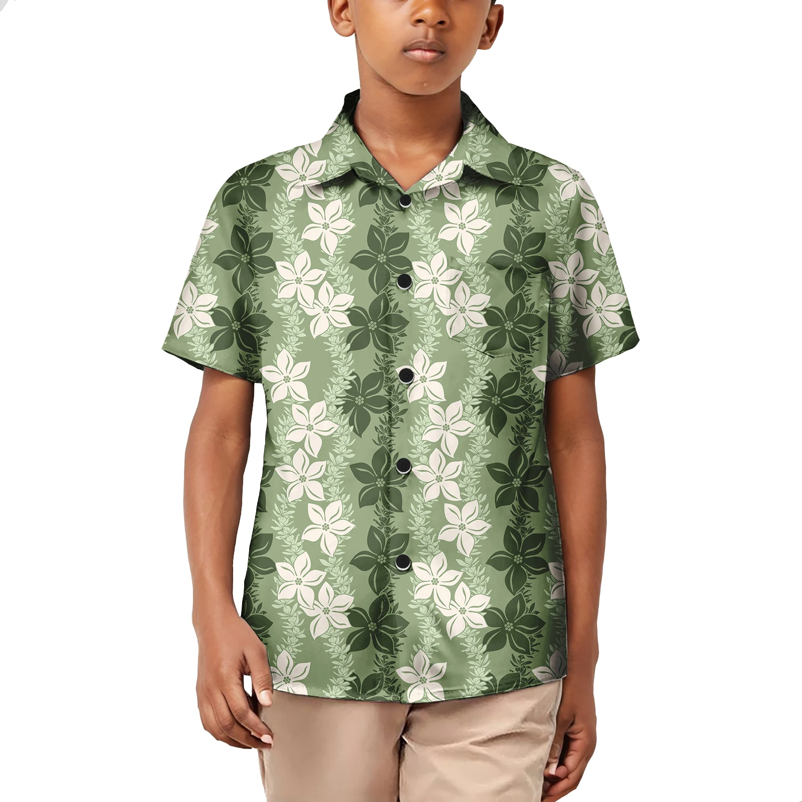 Fashion Polynesian Hawaiian Tropical Style Pockets Comfortable Breathable Samoa Button Down Shirt For Boys
Fashion Polynesian Hawaiian Tropical Style Pockets Comfortable Breathable Samoa Button Down Shirt For Boys
