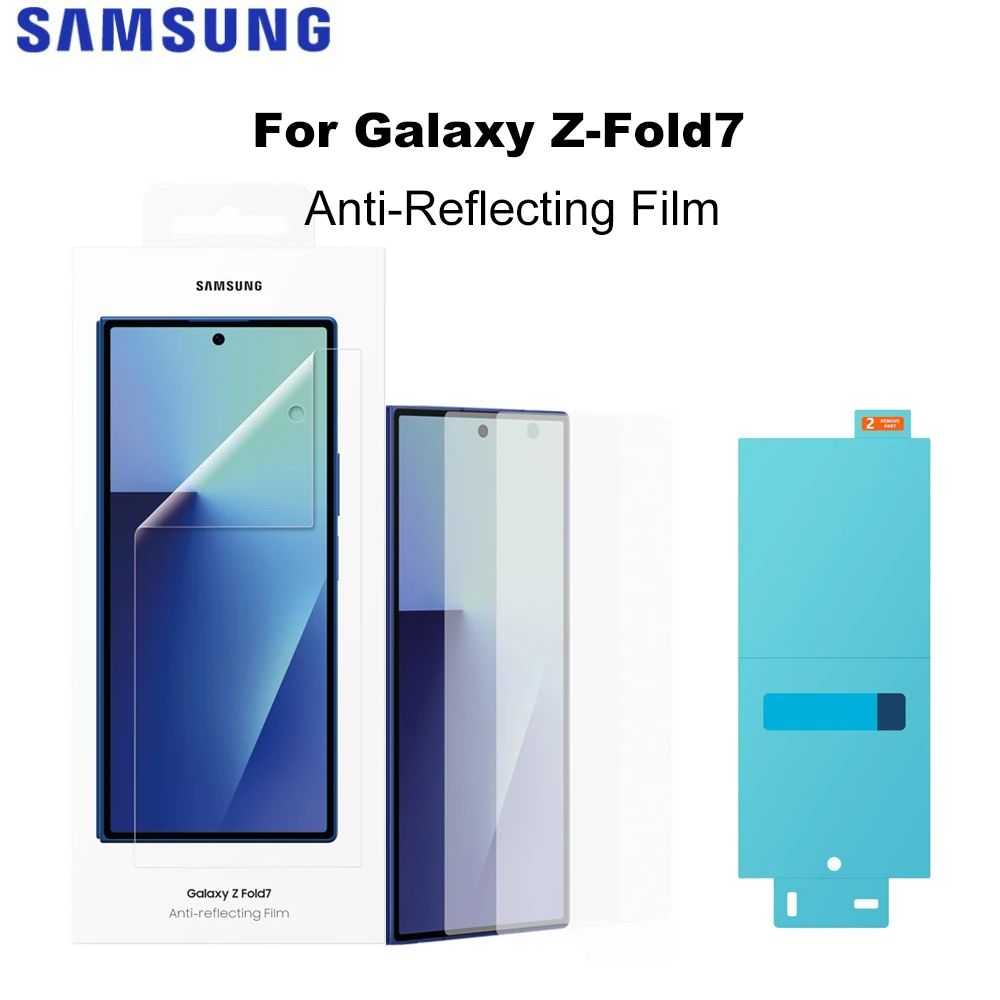 2PCS Original Samsung Galaxy Z Fold7 Anti-Reflecting Film for Z Fold 7 Phone Screen Protector Anti-Glare, High Touch Sensitivity
2PCS Original Samsung Galaxy Z Fold7 Anti-Reflecting Film for Z Fold 7 Phone Screen Protector Anti-Glare, High Touch Sensitivity