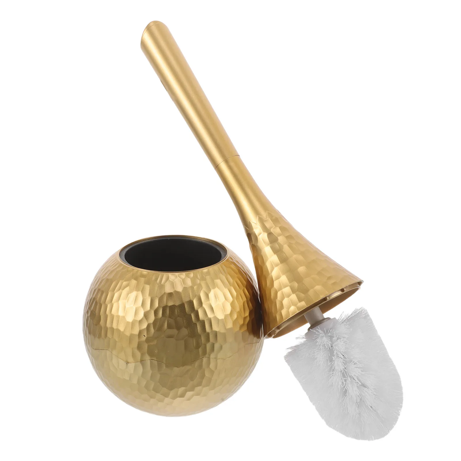 Long Handle Toilet Brush Set Gold Plastic Hammered Bathroom Brush Compact Base Holder Hygienic Bathroom Cleaner
Long Handle Toilet Brush Set Gold Plastic Hammered Bathroom Brush Compact Base Holder Hygienic Bathroom Cleaner
