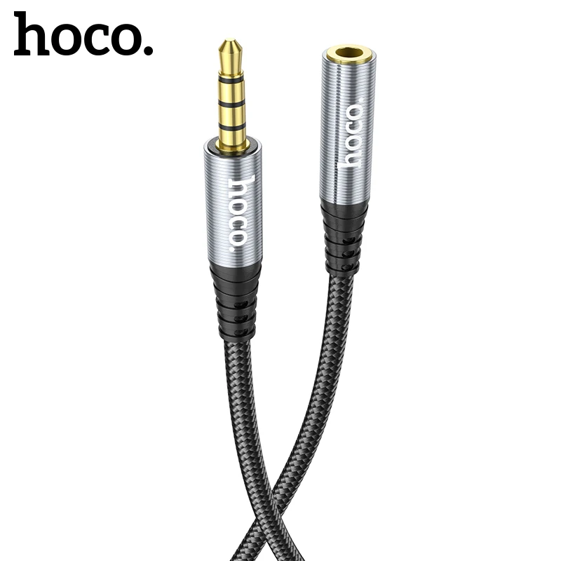 Hoco 1M/2M Nylon 3.5mm Male To Female Audio Extension Cable For Headphone Laptop 3.5mm Jack Extender Long Cord For Xiaomi Huawei
Hoco 1M/2M Nylon 3.5mm Male To Female Audio Extension Cable For Headphone Laptop 3.5mm Jack Extender Long Cord For Xiaomi Huawei