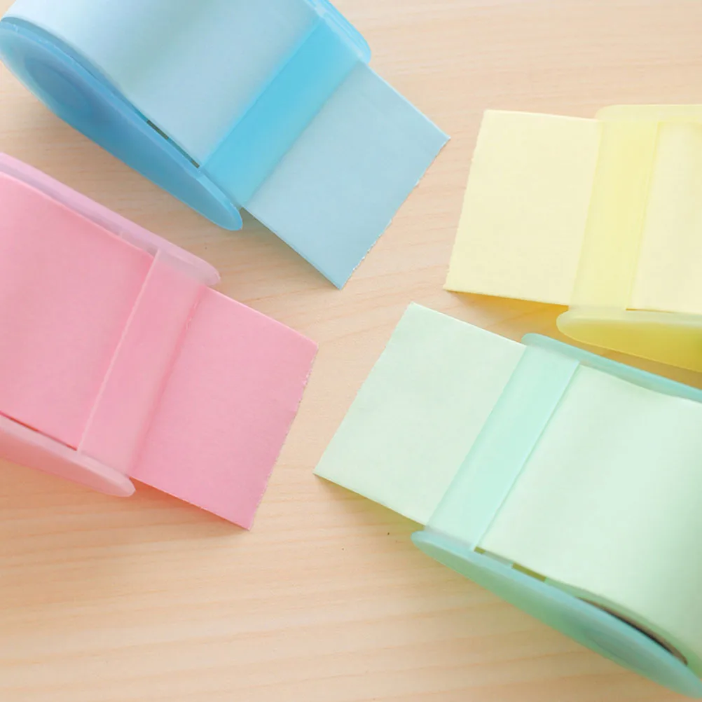 1 set Adhesive Small Paper Notepads Multifunction Rolls Plastic Memo Tapes Lightweight Compact Simple Design
1 set Adhesive Small Paper Notepads Multifunction Rolls Plastic Memo Tapes Lightweight Compact Simple Design
