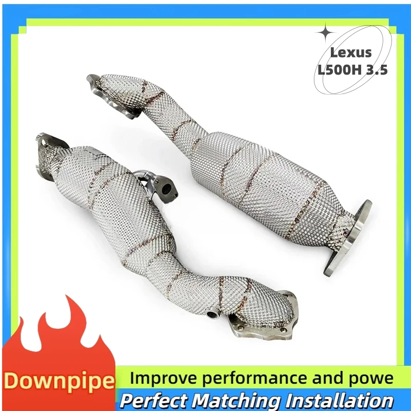 Suitable for Lexus L500H 3.5 High Performance exhaust downpipe quality Stainless steel Exhaust auto parts
Suitable for Lexus L500H 3.5 High Performance exhaust downpipe quality Stainless steel Exhaust auto parts