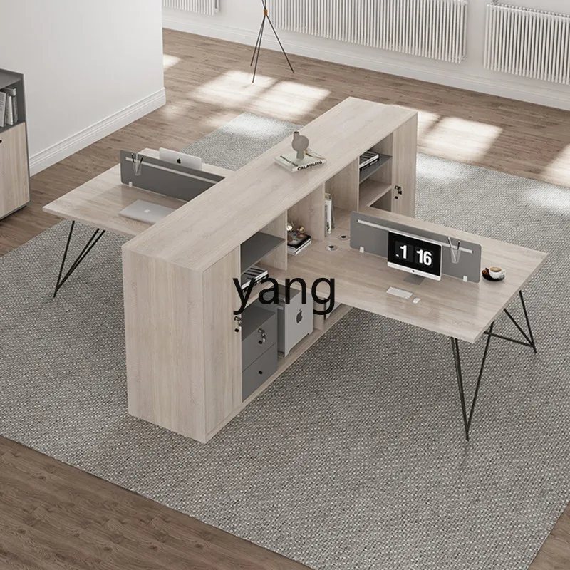 LMM simple modern industrial style staff office four-person office furniture
LMM simple modern industrial style staff office four-person office furniture