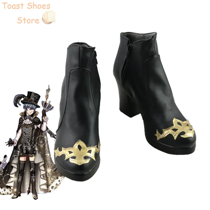 Ciel Phantomhive Cosplay Shoes Anime Black Butler Cosplay Prop PU Leather Shoes Halloween Party Boots Costume Prop
Ciel Phantomhive Cosplay Shoes Anime Black Butler Cosplay Prop PU Leather Shoes Halloween Party Boots Costume Prop