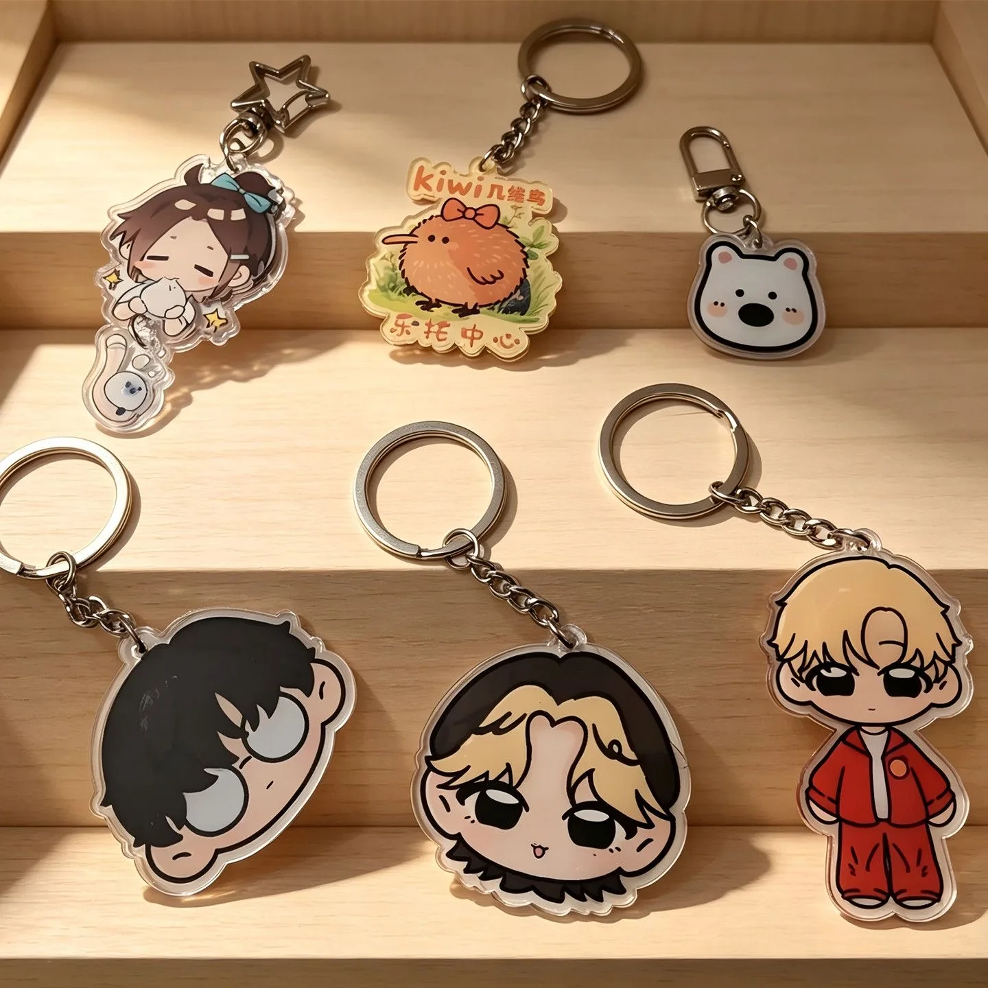Personalized Custom Anime Keychain Cartoon Logo Acrylic Key Chain Photo Customized Transparent Printing Design Game Keychains
Personalized Custom Anime Keychain Cartoon Logo Acrylic Key Chain Photo Customized Transparent Printing Design Game Keychains