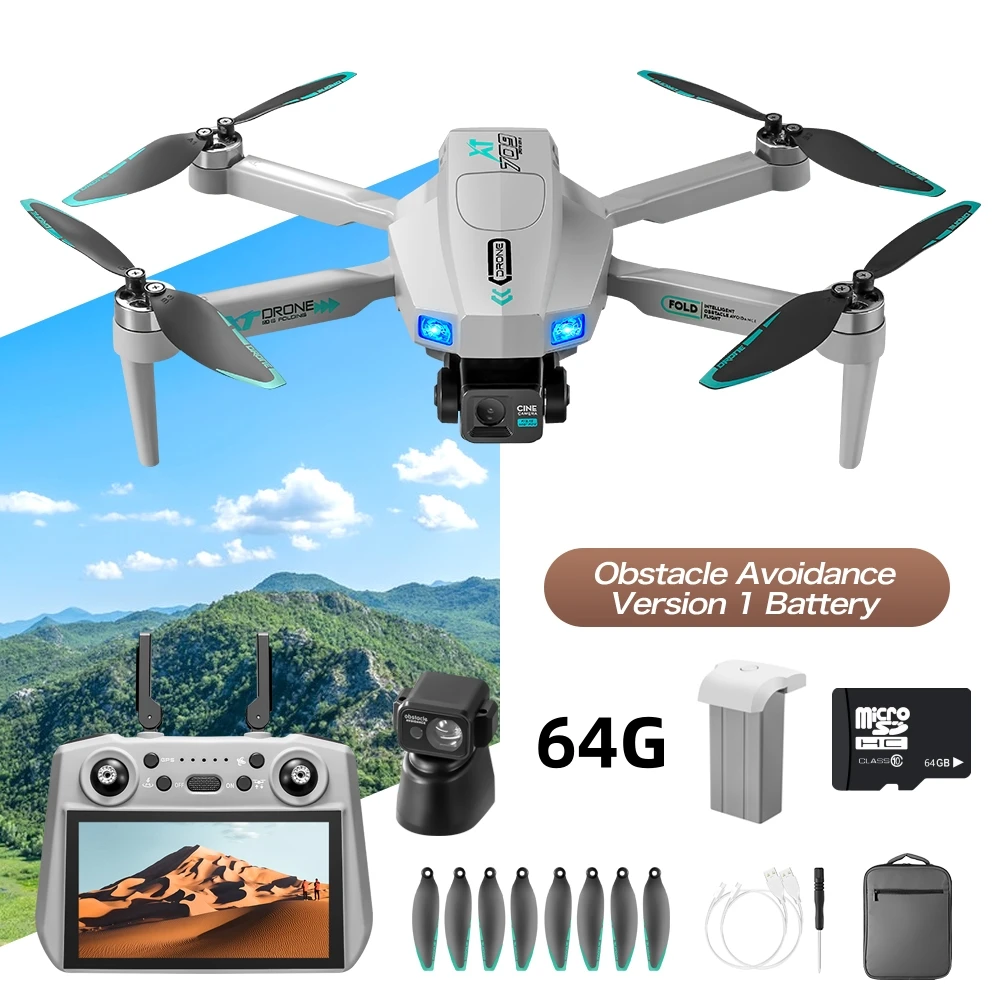 XT709 GPS Drone Met Scherm 4K Dual Camera 5G Digitale Beeldoverdracht 3-As Gimbal Obstakel vermijden Quadcopter Speelgoed
XT709 GPS Drone Met Scherm 4K Dual Camera 5G Digitale Beeldoverdracht 3-As Gimbal Obstakel vermijden Quadcopter Speelgoed