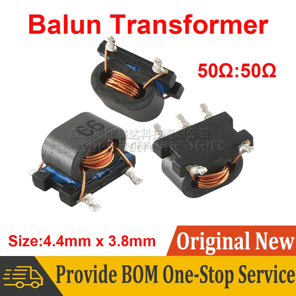 2PCS SMD Micro B5F Type 1CT:2 50Ω:50Ω RF Signal Balun Tranformer Balance Unbalance Unbalanced Balanced Frequency Mixer
2PCS SMD Micro B5F Type 1CT:2 50Ω:50Ω RF Signal Balun Tranformer Balance Unbalance Unbalanced Balanced Frequency Mixer