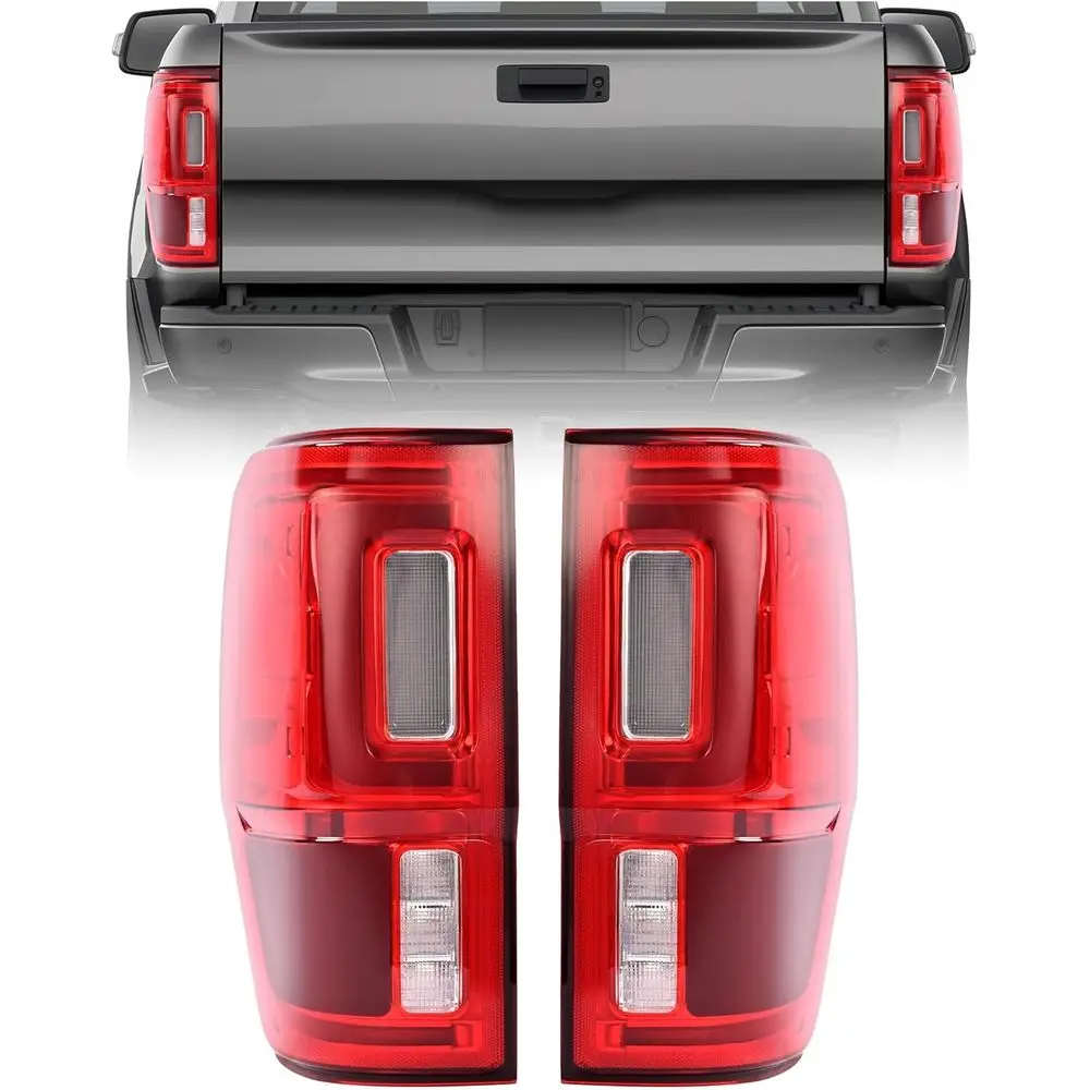 LED Tail Lights Compatible with 2019-2023 Ford Ranger w/Blind Spot (Module NOT Included) Tail Brake Running Signal Lamps DRL Lef
LED Tail Lights Compatible with 2019-2023 Ford Ranger w/Blind Spot (Module NOT Included) Tail Brake Running Signal Lamps DRL Lef