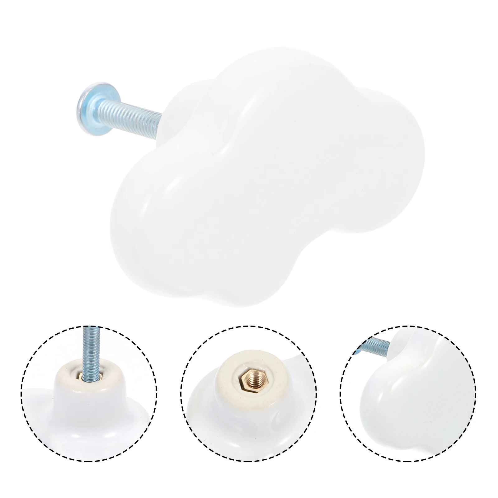 Ceramic Alloy Cabinet Knobs Adorable Cloud H for Drawers Wardrobes Doors Durable corrosion Resistant Environmentally
Ceramic Alloy Cabinet Knobs Adorable Cloud H for Drawers Wardrobes Doors Durable corrosion Resistant Environmentally
