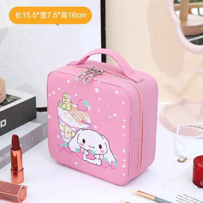 1pcs for KulomiCartoon portable makeup bag gift box creative lovely large capacity makeup box portable small storage box
1pcs for KulomiCartoon portable makeup bag gift box creative lovely large capacity makeup box portable small storage box
