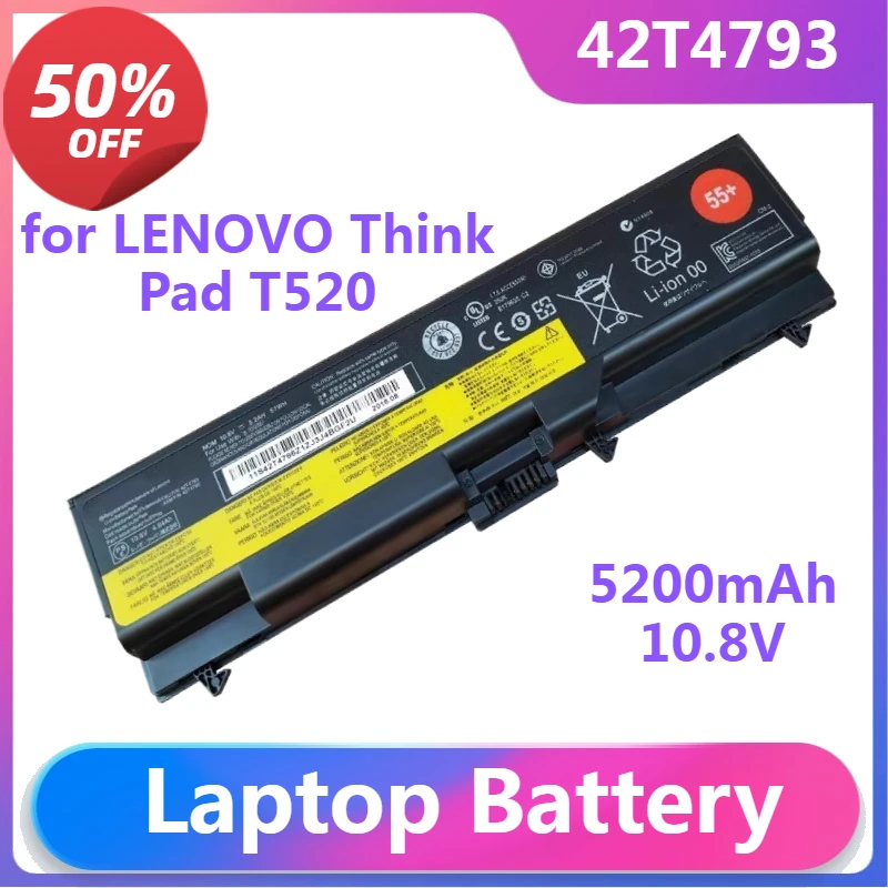 42T4793 Аккумулятор для ноутбука LENOVO ThinkPad T520 W510 W520 T420 T510 T510i FRU 42T4791 42T4793 42T4797 42T4817 42T4819 42T4795
42T4793 Аккумулятор для ноутбука LENOVO ThinkPad T520 W510 W520 T420 T510 T510i FRU 42T4791 42T4793 42T4797 42T4817 42T4819 42T4795