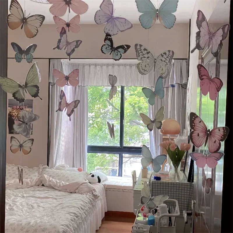 Butterfly door curtain decorative pendant girl heart room bead curtain bedroom door hanging curtain
Butterfly door curtain decorative pendant girl heart room bead curtain bedroom door hanging curtain