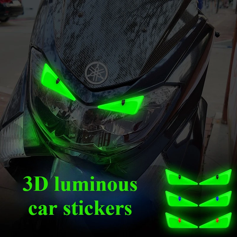 3D Devil Eyes Luminous Sticker, Modified Electric Car & Motorcycle Front Grill 3D Decorative Decal
3D Devil Eyes Luminous Sticker, Modified Electric Car & Motorcycle Front Grill 3D Decorative Decal