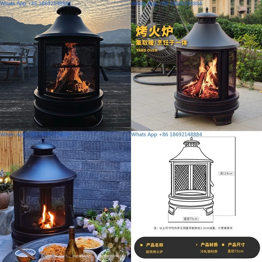 Outdoor Garden Heater Patio Fire Pit Wood Burning Charcoal BBQ Grill for Home Use Outdoor Grilling Equipment
Outdoor Garden Heater Patio Fire Pit Wood Burning Charcoal BBQ Grill for Home Use Outdoor Grilling Equipment