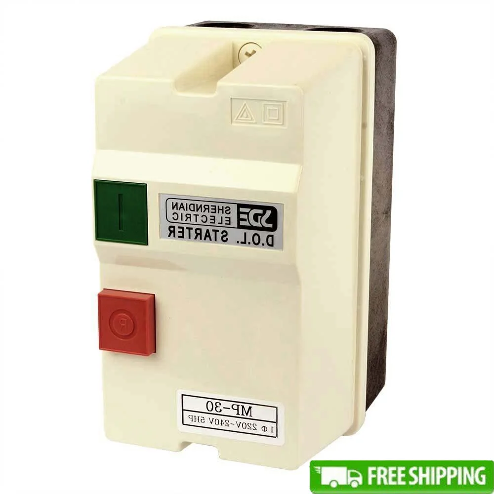 5HP 22-34A Magnetic Switch UL Approved Motors Dust & Waterproof Protection Emergency OFF & ON Button Heavy Duty & Easy Operation
5HP 22-34A Magnetic Switch UL Approved Motors Dust & Waterproof Protection Emergency OFF & ON Button Heavy Duty & Easy Operation