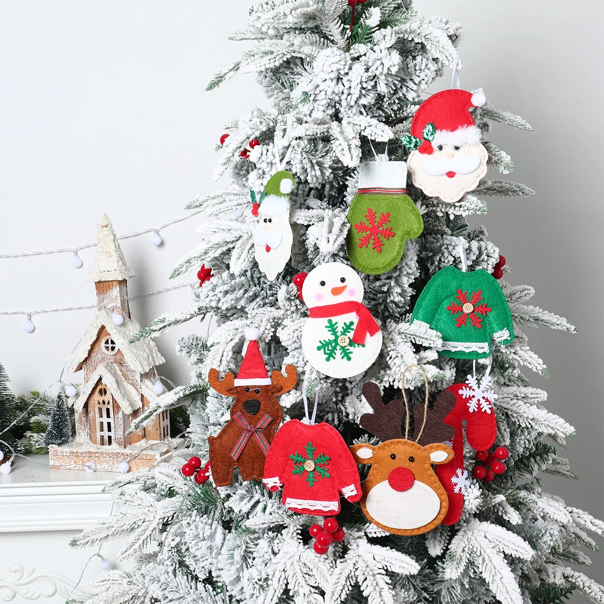 1Pc 2023 Christmas Decoration Santa Claus Snowman Elk Christmas Tree Ornaments Hanging Pendant Xmas Cute Funny Gift for Kids
1Pc 2023 Christmas Decoration Santa Claus Snowman Elk Christmas Tree Ornaments Hanging Pendant Xmas Cute Funny Gift for Kids