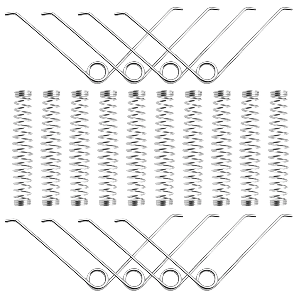 20 Pcs Spring Accessories Hand Pruner Parts V-shape Silver Small Springs Replacement Compression
20 Pcs Spring Accessories Hand Pruner Parts V-shape Silver Small Springs Replacement Compression