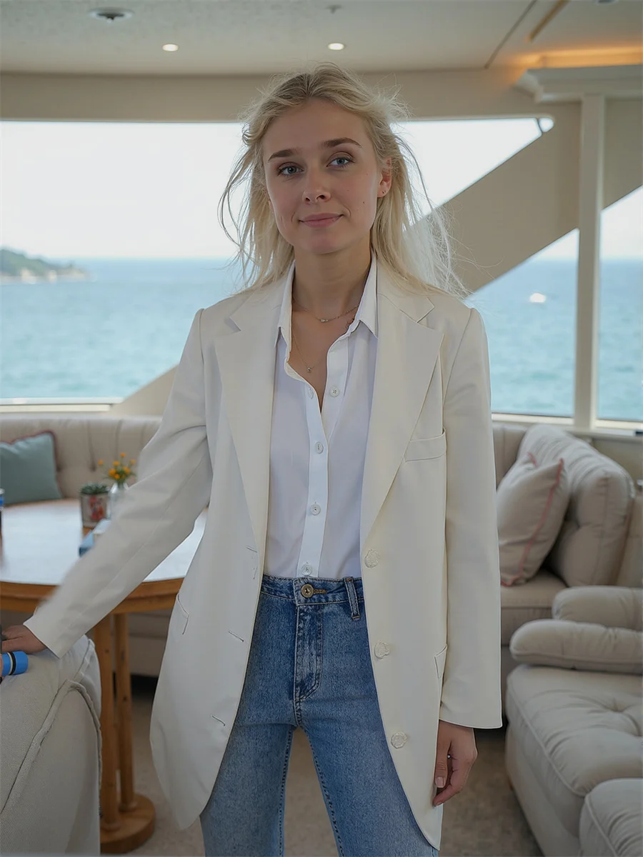 Women'S White Blazer Autumn Ladies Clothes Clearance Bohemian Feel Cute Paillettes Winter Unisex Sblazer Purple Ruffles Unique
Women'S White Blazer Autumn Ladies Clothes Clearance Bohemian Feel Cute Paillettes Winter Unisex Sblazer Purple Ruffles Unique