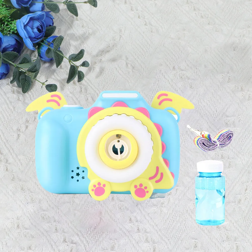 1Pcs Kids Bubble Maker Dinosaur Camera Design Automatic Bubble Blower Machine with Sound Light Effect Indoor Outdoor Play Party
1Pcs Kids Bubble Maker Dinosaur Camera Design Automatic Bubble Blower Machine with Sound Light Effect Indoor Outdoor Play Party