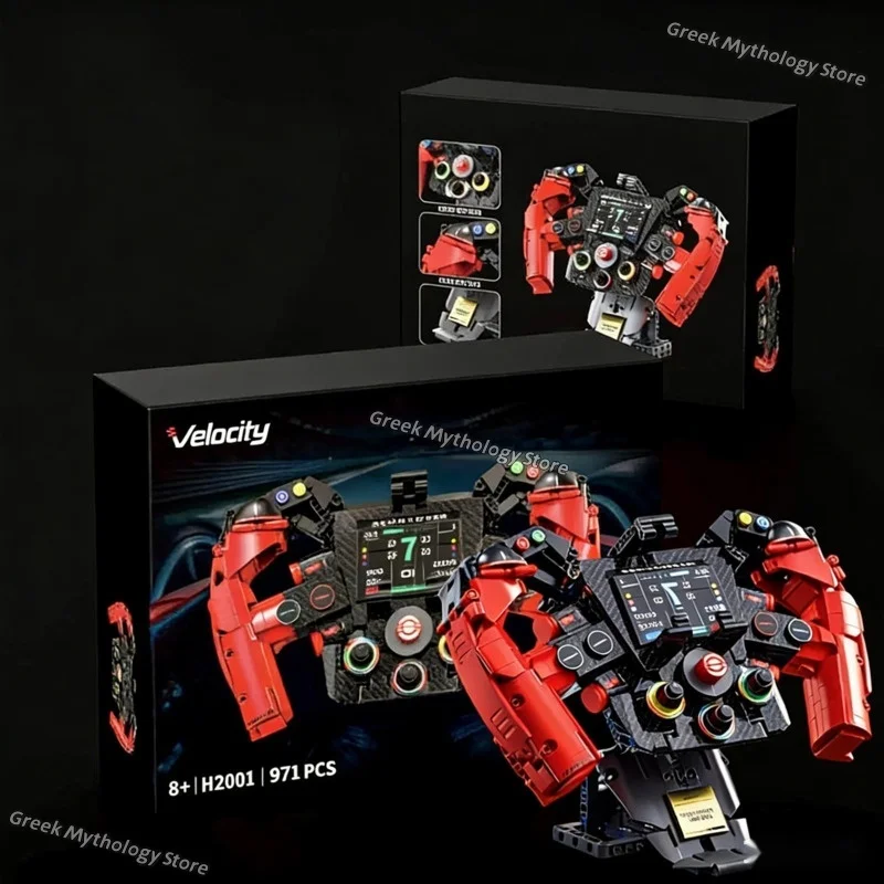 New Concept Red Racing Car Steering Wheel building block model toy ornament Collection building block Model Toy For Kid Gift
New Concept Red Racing Car Steering Wheel building block model toy ornament Collection building block Model Toy For Kid Gift