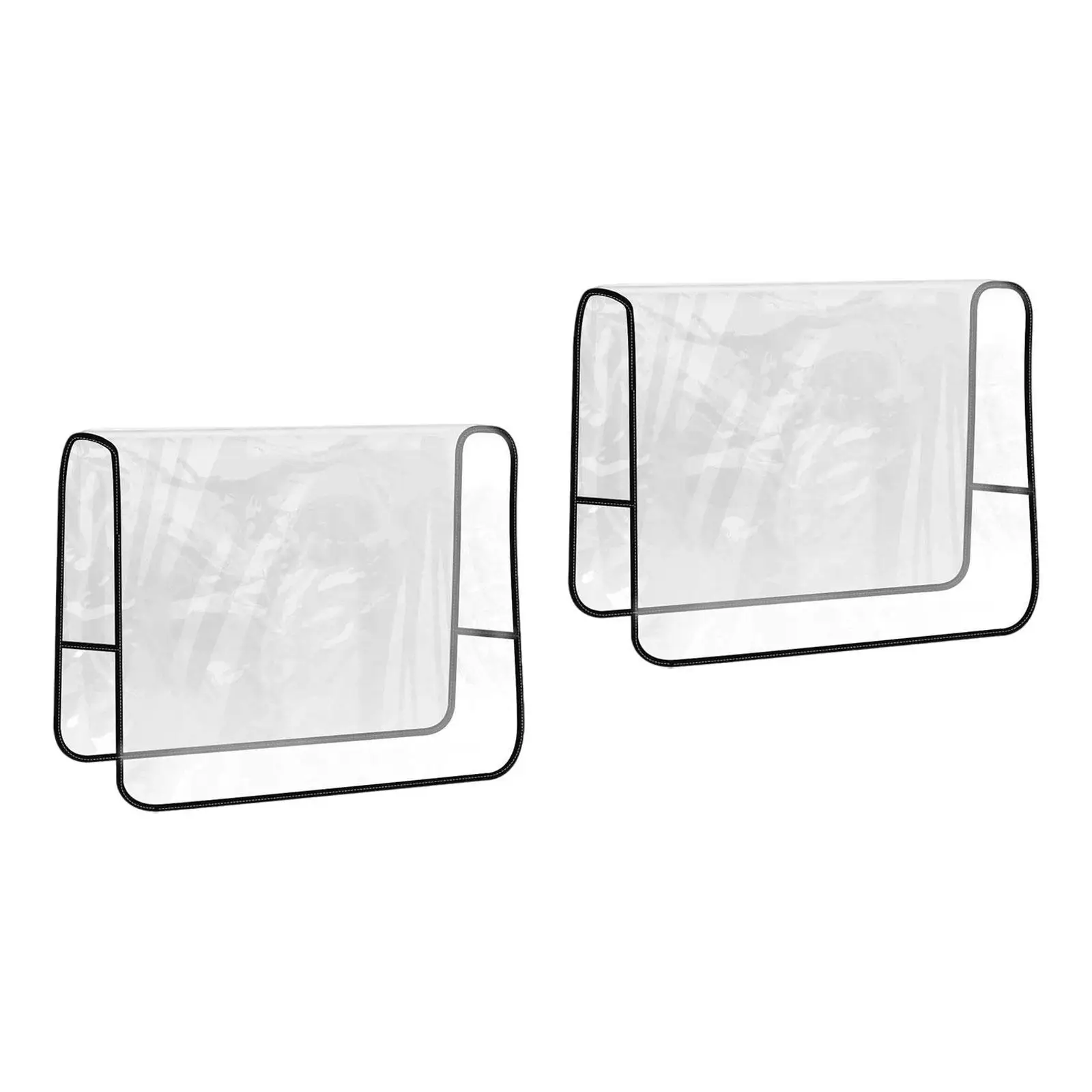 2Pcs Salon Chair Covers Transparent Reinforced Waterproof Square Hairdressing Chair Back Covers for Hair Salon SPA Office Chairs
2Pcs Salon Chair Covers Transparent Reinforced Waterproof Square Hairdressing Chair Back Covers for Hair Salon SPA Office Chairs