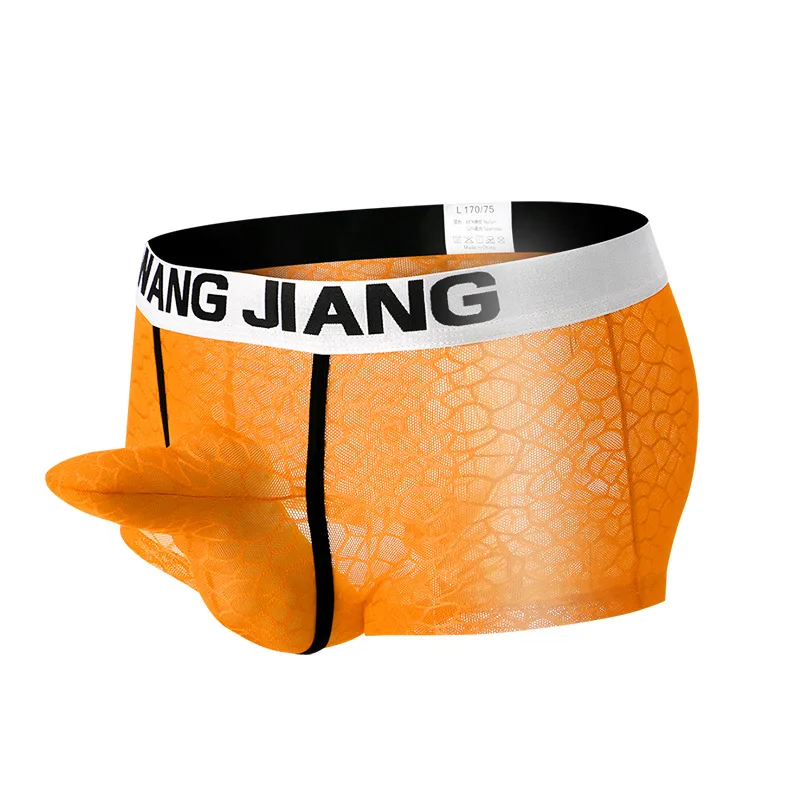 Мужские трусы-боксеры с прозрачным кружевом и сеткой из ледяного шелка, однотонные, с отдельным кармашком, сексуальные трусы-боксеры для геев
Мужские трусы-боксеры с прозрачным кружевом и сеткой из ледяного шелка, однотонные, с отдельным кармашком, сексуальные трусы-боксеры для геев