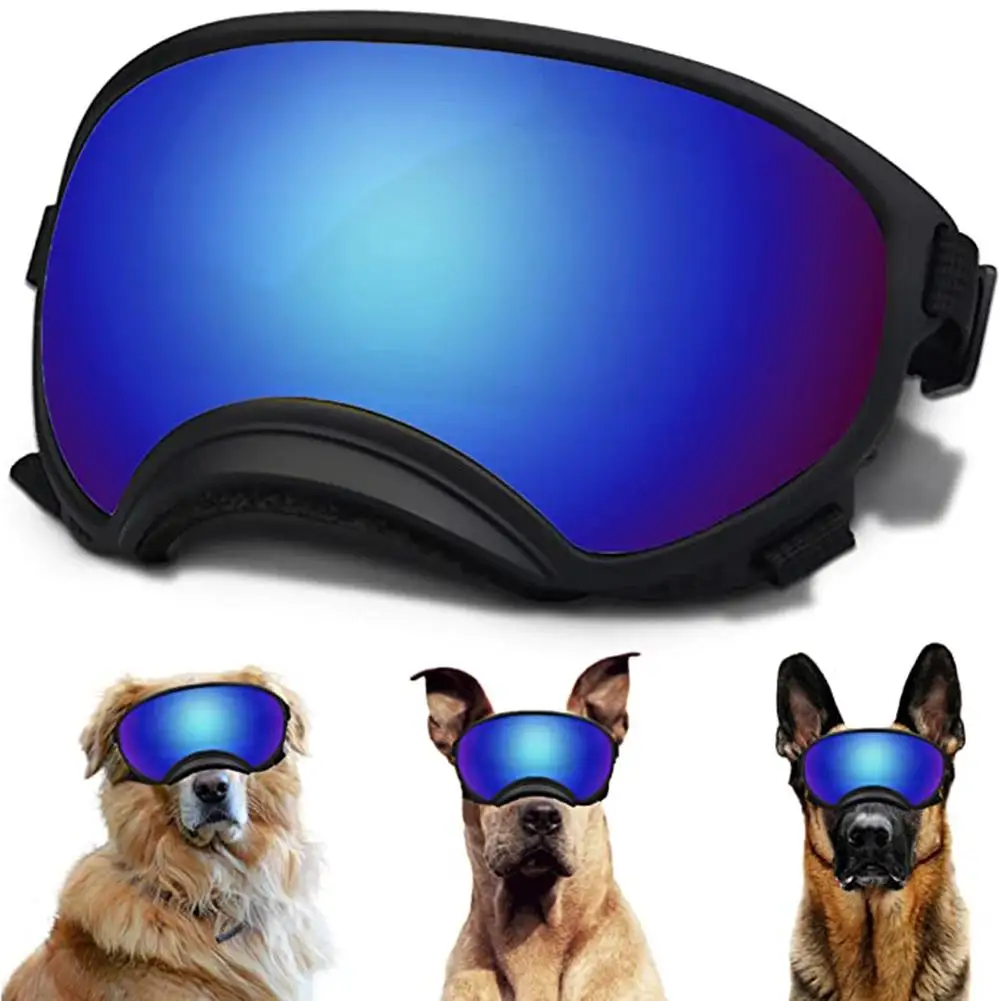 Dog Sunglasses For Medium Large Dogs Uv Protection Windproof Goggles With Adjustable Strap Eyes Protection
Dog Sunglasses For Medium Large Dogs Uv Protection Windproof Goggles With Adjustable Strap Eyes Protection