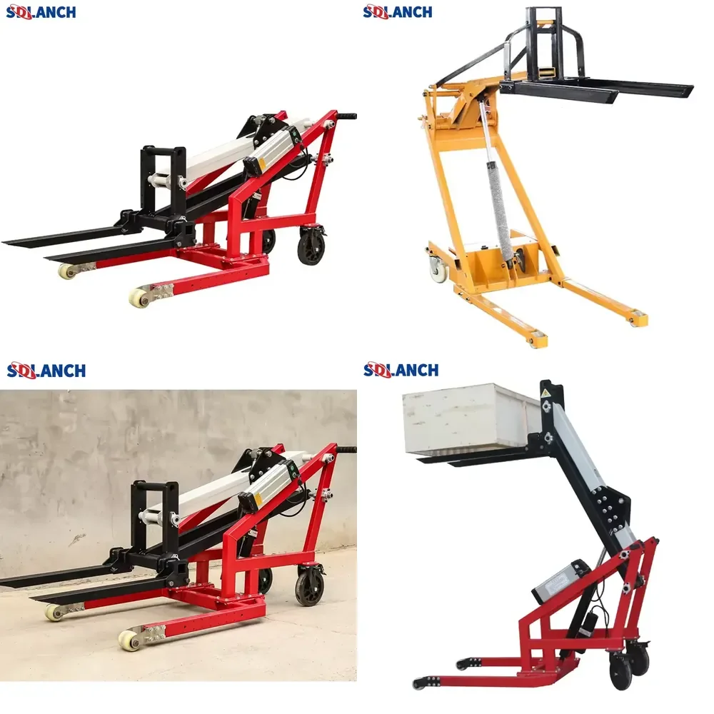 Portable Electric Mini Forklift with Curved Arm High Warehouse Oil Drum Handling Hydraulic Lifting Stacking New Condition
Portable Electric Mini Forklift with Curved Arm High Warehouse Oil Drum Handling Hydraulic Lifting Stacking New Condition