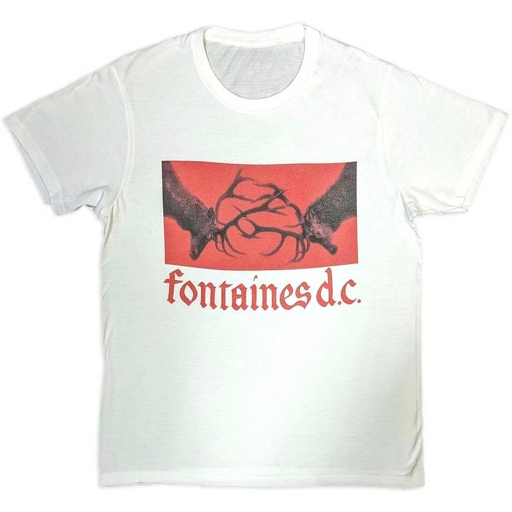 Fontaines D.C. - Готический логотип с периферийным узором и принтом, летние роскошные брендовые хлопковые мужские и женские футболки с короткими рукавами
Fontaines D.C. - Готический логотип с периферийным узором и принтом, летние роскошные брендовые хлопковые мужские и женские футболки с короткими рукавами