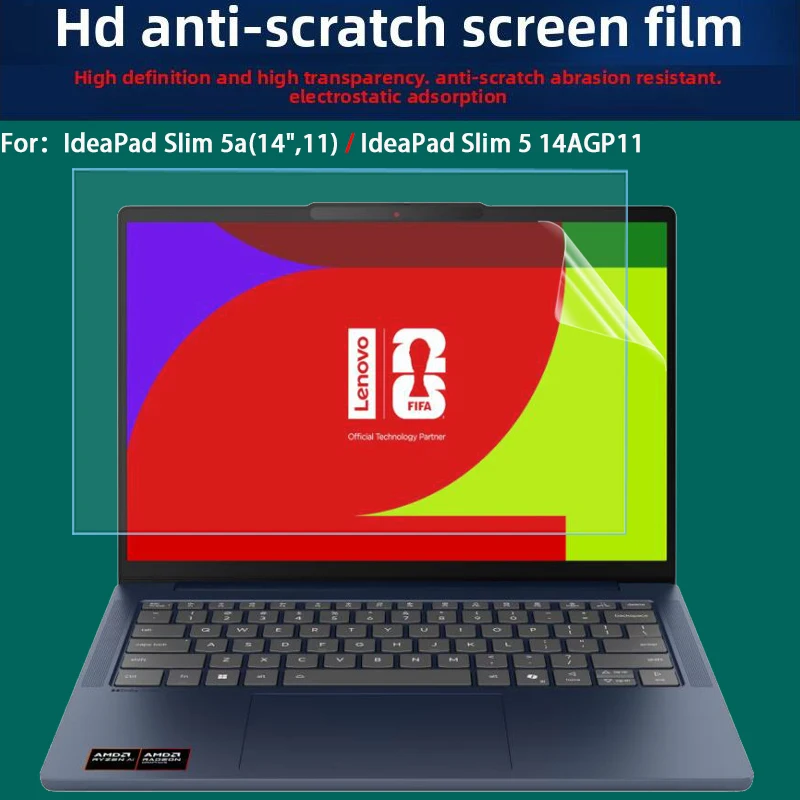 For New IdeaPad Slim 5 14AGP11 keyboard film 14inch 16:10 laptop screen film anti-blue film matte film computer protective film
For New IdeaPad Slim 5 14AGP11 keyboard film 14inch 16:10 laptop screen film anti-blue film matte film computer protective film