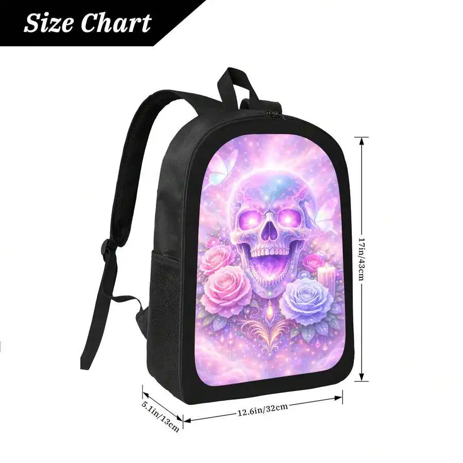 Rose Dreamy Skull Backpack Stylish Casual Lightweight Durable Daypack For Men Women
Rose Dreamy Skull Backpack Stylish Casual Lightweight Durable Daypack For Men Women