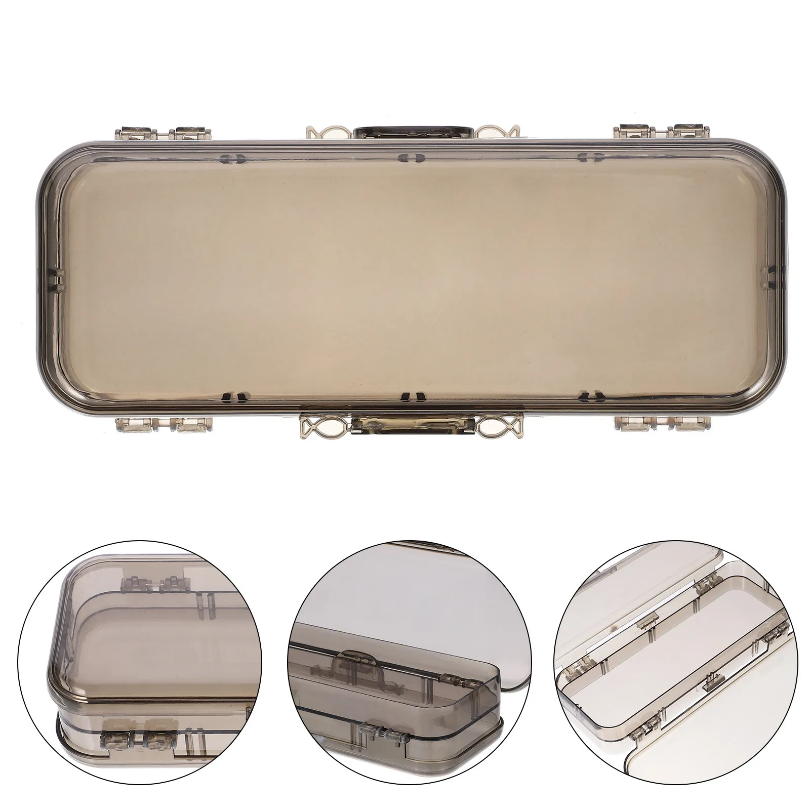 Transparent Plastic Pencil Box Multi Functional Storage Container for School Office Art Supplies Pens Pencils Cosmetics Jewelry
Transparent Plastic Pencil Box Multi Functional Storage Container for School Office Art Supplies Pens Pencils Cosmetics Jewelry
