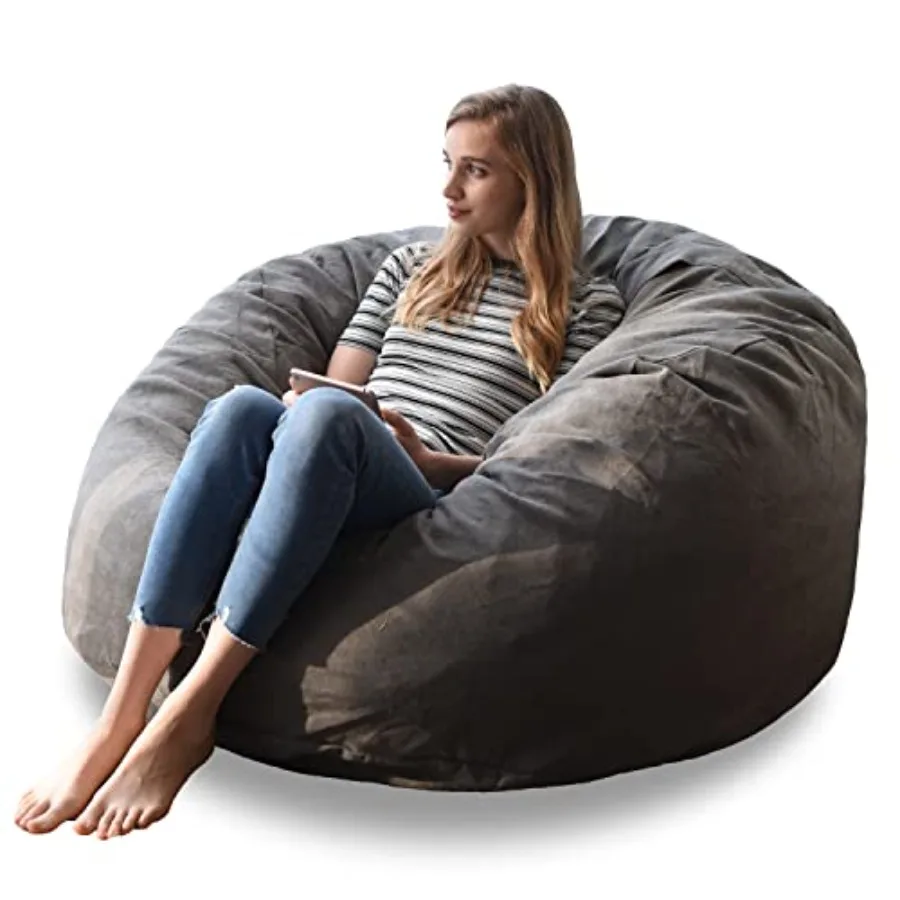 Big Durable Bean Bag Cover for Adults Just CoverNo Filler 4Feet Machine Wable Large Size Sofa Cover
Big Durable Bean Bag Cover for Adults Just CoverNo Filler 4Feet Machine Wable Large Size Sofa Cover