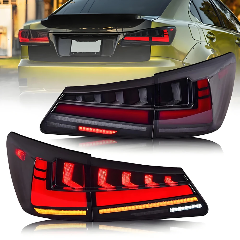 Pair Of Car Tail Light Assembly For LEXUS IS250 IS300 IS350 ISF 2006-2012 LED Brake Signal light Car led Tail light Tuning Parts
Pair Of Car Tail Light Assembly For LEXUS IS250 IS300 IS350 ISF 2006-2012 LED Brake Signal light Car led Tail light Tuning Parts