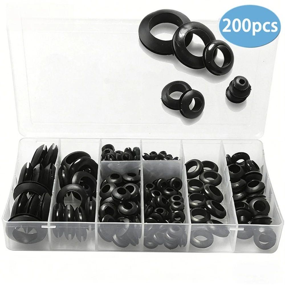 200PCS Boxed Rubber Guard Strips Rubber Padding Single or Double-Sided Guard Circles Gaskets Rubber Circular Sealing Gaskets
200PCS Boxed Rubber Guard Strips Rubber Padding Single or Double-Sided Guard Circles Gaskets Rubber Circular Sealing Gaskets