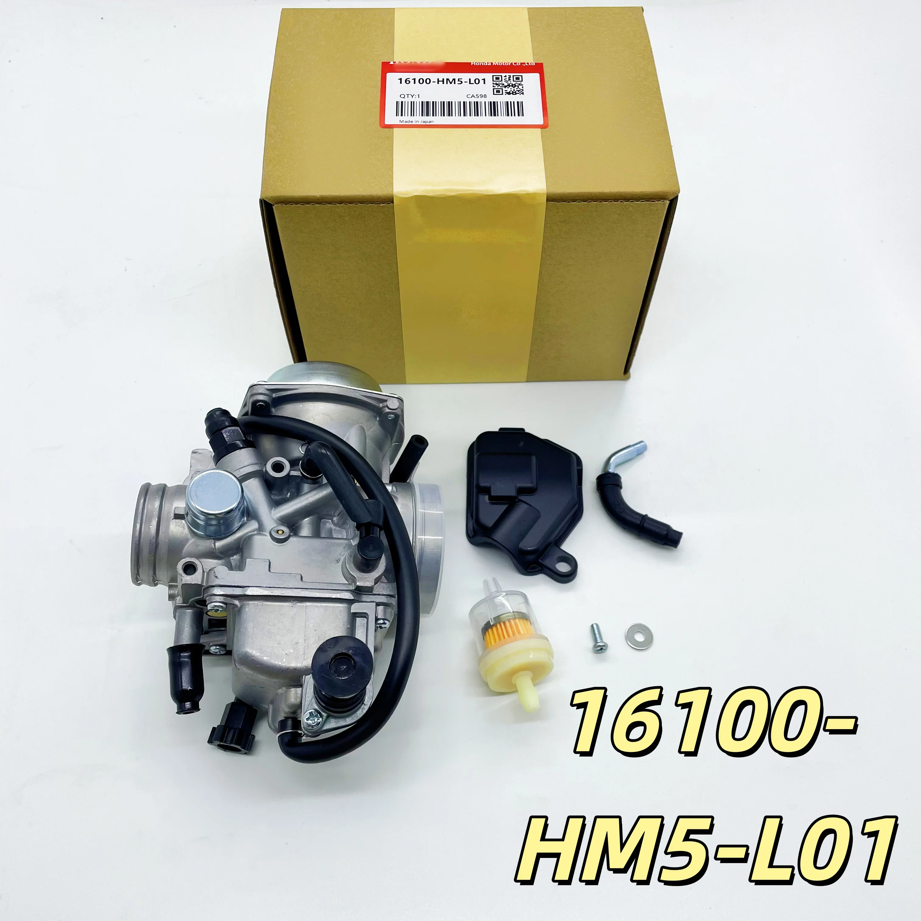 16100-HM5-L01 Carburetor For 1988-2000 Honda Fourtrax 300 TRX300 / TRX300FW 4X4
16100-HM5-L01 Carburetor For 1988-2000 Honda Fourtrax 300 TRX300 / TRX300FW 4X4