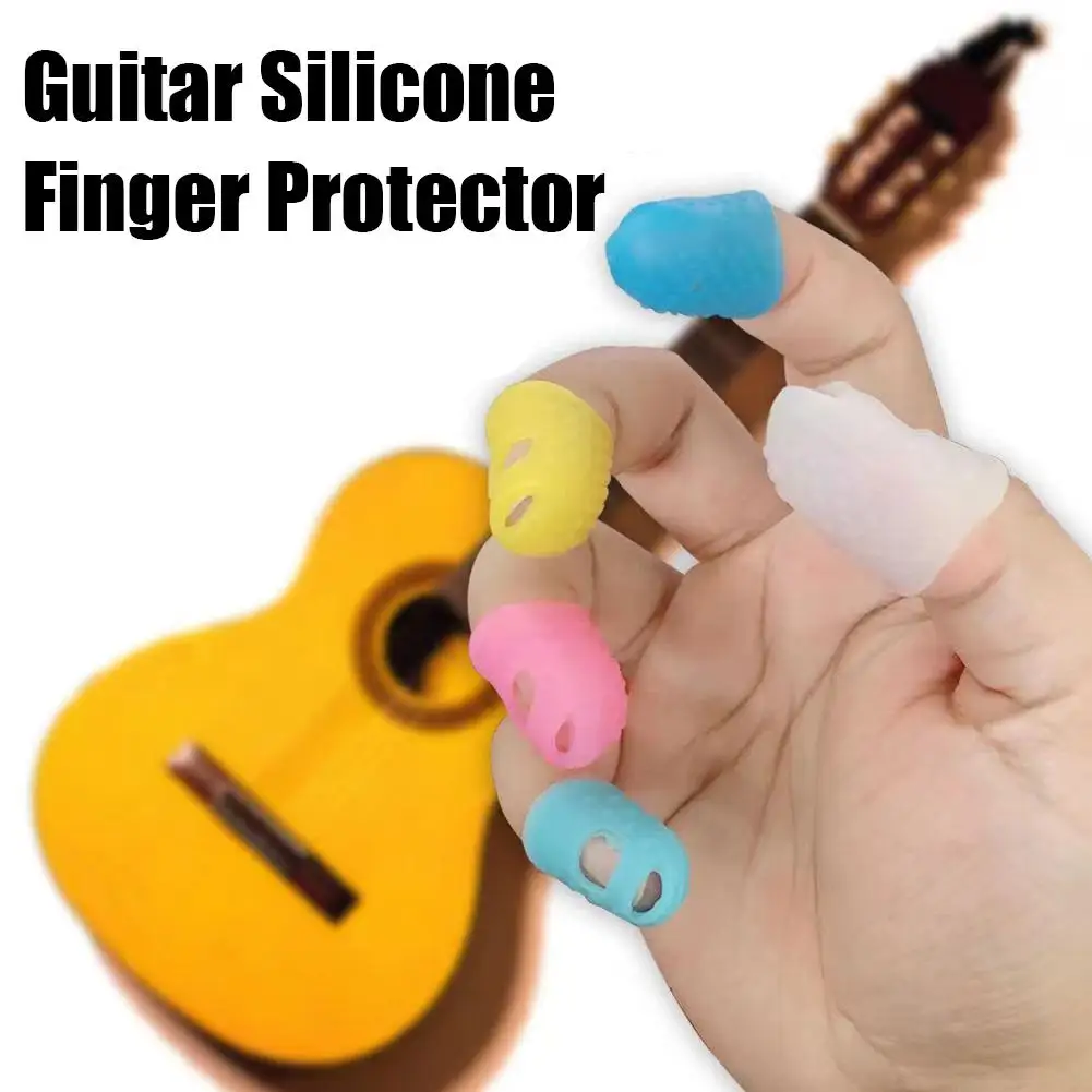 Silicone Guitar Finger Cover Craft Activities Finger Protection Finger Instrument Care Picking Practice Fingertip Protectio I8K4
Silicone Guitar Finger Cover Craft Activities Finger Protection Finger Instrument Care Picking Practice Fingertip Protectio I8K4