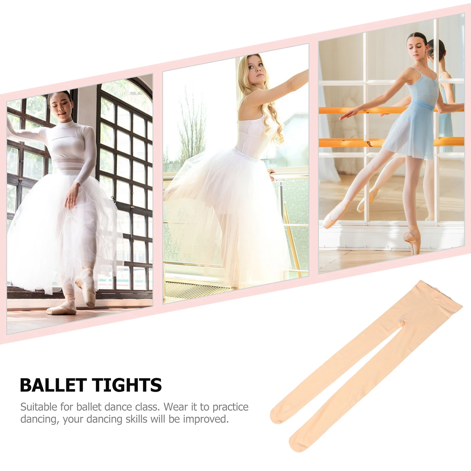 2 Pairs Velvet Ballet Dance Tights for Girls Women Durable Elastic Breathable Stockings Pantyhose
2 Pairs Velvet Ballet Dance Tights for Girls Women Durable Elastic Breathable Stockings Pantyhose