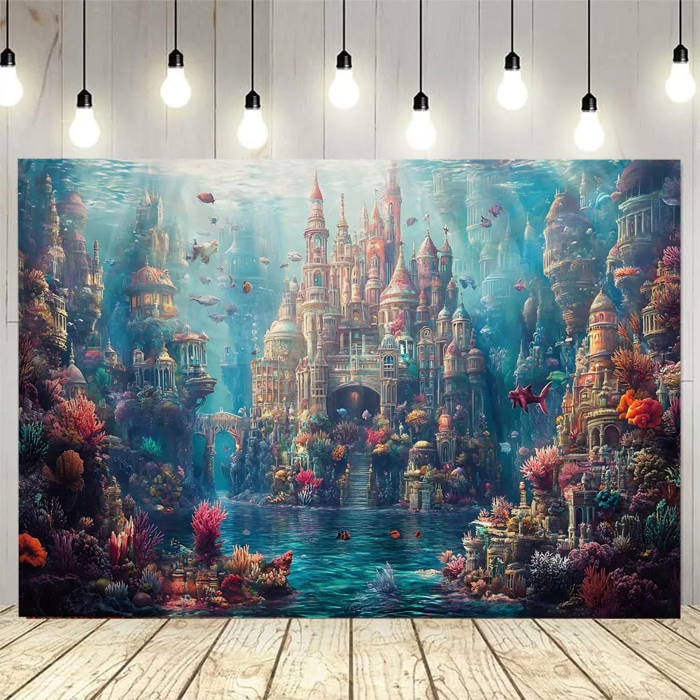 Underwater Castle Dream Wall Tapestry for Living Room Bedroom Office Family Room Party Decoration Unique Background Poster
Underwater Castle Dream Wall Tapestry for Living Room Bedroom Office Family Room Party Decoration Unique Background Poster